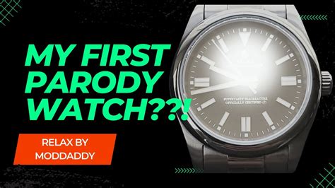 rolex parody watch|rolex watch moddaddy.